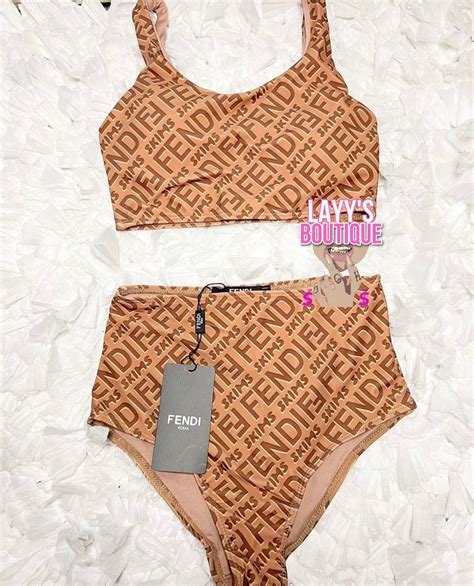 women's fendi bathing suit